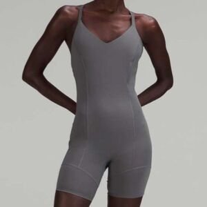 Lululemon lab Nulux and Mesh One-Piece 8" Anchor